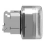 ZB4BW513 - CABEÇOTE PARA BOTÃO LUMINOSO MODULAR Ø22MM METÁLICO COM CAPA PARA LED INTEGRAL BRANCO