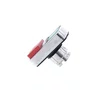 ZB4BW7L3741 - CABEÇOTE PARA BOTÃO DUPLO LUMINOSO Ø22MM METÁLICO RETORNO POR MOLA VERDE FACEADO "I" VERMELHO SALIENTE "O" SINALIZADOR CENTRAL BRANCO