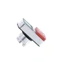 ZB4BW7L3741 - CABEÇOTE PARA BOTÃO DUPLO LUMINOSO Ø22MM METÁLICO RETORNO POR MOLA VERDE FACEADO "I" VERMELHO SALIENTE "O" SINALIZADOR CENTRAL BRANCO