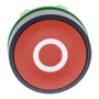 ZB5AA432 - CABEÇOTE PARA BOTÃO Ø22MM PLÁSTICO FACEADO RETORNO POR MOLA VERMELHO "O"