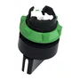 ZB5AD4 - CABEÇOTE PARA CHAVE SELETORA Ø22MM PLÁSTICO 2 POSIÇÕES RETORNO POR MOLA MANOPLA CURTA PRETO