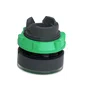 ZB5AH033 - CABEÇOTE PARA BOTÃO LUMINOSO Ø22MM PLÁSTICO FACEADO COM RETENÇÃO VERDE