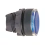 ZB5AH063 - CABEÇOTE PARA BOTÃO LUMINOSO Ø22MM PLÁSTICO FACEADO COM RETENÇÃO AZUL