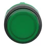 ZB5AH33 - CABEÇOTE PARA BOTÃO LUMINOSO Ø22MM PLÁSTICO SALIENTE COM RETENÇÃO VERDE