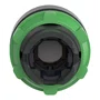 ZB5AH33 - CABEÇOTE PARA BOTÃO LUMINOSO Ø22MM PLÁSTICO SALIENTE COM RETENÇÃO VERDE
