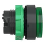 ZB5AH33 - CABEÇOTE PARA BOTÃO LUMINOSO Ø22MM PLÁSTICO SALIENTE COM RETENÇÃO VERDE