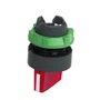 ZB5AK1243 - CABEÇOTE PARA CHAVE SELETORA LUMINOSA Ø22MM PLÁSTICO 2 POSIÇÕES FIXAS VERMELHO