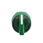 ZB5AK1533 - CABEÇOTE PARA CHAVE SELETORA LUMINOSA Ø22MM PLÁSTICO 3 POSIÇÕES RETORNO POR MOLA VERDE