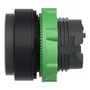 ZB5AL2 - CABEÇOTE PARA BOTÃO Ø22MM PLÁSTICO SALIENTE RETORNO POR MOLA PRETO
