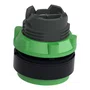 ZB5AL3 - CABEÇOTE PARA BOTÃO Ø22MM PLÁSTICO SALIENTE RETORNO POR MOLA VERDE
