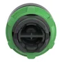 ZB5AL3 - CABEÇOTE PARA BOTÃO Ø22MM PLÁSTICO SALIENTE RETORNO POR MOLA VERDE