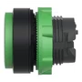 ZB5AL3 - CABEÇOTE PARA BOTÃO Ø22MM PLÁSTICO SALIENTE RETORNO POR MOLA VERDE