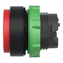ZB5AL4 - CABEÇOTE PARA BOTÃO Ø22MM PLÁSTICO SALIENTE RETORNO POR MOLA VERMELHO