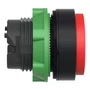 ZB5AL4 - CABEÇOTE PARA BOTÃO Ø22MM PLÁSTICO SALIENTE RETORNO POR MOLA VERMELHO