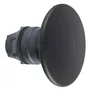 ZB5AR2 - CABEÇOTE PARA BOTÃO Ø22MM PLÁSTICO RETORNO POR MOLA COGUMELO Ø60MM PRETO