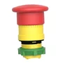 ZB5AT84 - CABEÇOTE PARA BOTÃO DE EMERGÊNCIA Ø22MM PLÁSTICO PUXAR PARA DESTRAVAR COGUMELO Ø40MM VERMELHO
