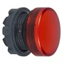 ZB5AV04 - CABEÇOTE PARA SINALIZADOR MODULAR Ø22MM PLÁSTICO PARA LÂMPADA BA9S VERMELHO