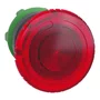 ZB5AW743 - CABEÇOTE PARA BOTÃO DE EMERGÊNCIA LUMINOSO Ø22MM PLÁSTICO GIRAR PARA DESTRAVAR COGUMELO Ø40MM VERMELHO