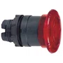 ZB5AW743 - CABEÇOTE PARA BOTÃO DE EMERGÊNCIA LUMINOSO Ø22MM PLÁSTICO GIRAR PARA DESTRAVAR COGUMELO Ø40MM VERMELHO