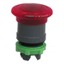 ZB5AW743 - CABEÇOTE PARA BOTÃO DE EMERGÊNCIA LUMINOSO Ø22MM PLÁSTICO GIRAR PARA DESTRAVAR COGUMELO Ø40MM VERMELHO