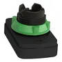 ZB5AW7A3740 - CABEÇOTE PARA BOTÃO DUPLO LUMINOSO Ø22MM PLÁSTICO RETORNO POR MOLA VERDE VERMELHO