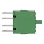 ZB6E1B - BLOCO DE CONTATO PARA CABEÇOTE Ø16MM PLÁSTICO NA CONECTOR FASTON
