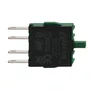 ZB6E1B - BLOCO DE CONTATO PARA CABEÇOTE Ø16MM PLÁSTICO NA CONECTOR FASTON