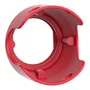 ZBZ1604 - PROTEÇÃO COM CADEADO PARA BOTÃO TIPO COGUMELO Ø40MM METAL VERMELHO
