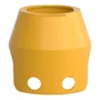 ZBZ1605 - PROTEÇÃO COM CADEADO PARA BOTÃO TIPO COGUMELO Ø40MM METAL AMARELO