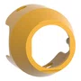 ZBZ1605 - PROTEÇÃO COM CADEADO PARA BOTÃO TIPO COGUMELO Ø40MM METAL AMARELO