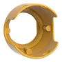 ZBZ1605 - PROTEÇÃO COM CADEADO PARA BOTÃO TIPO COGUMELO Ø40MM METAL AMARELO