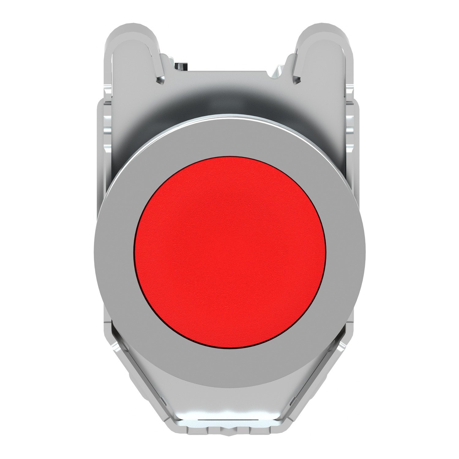 XB4FA42 - BOTÃO FACEADO Ø30MM METÁLICO RETORNO POR MOLA VERMELHO